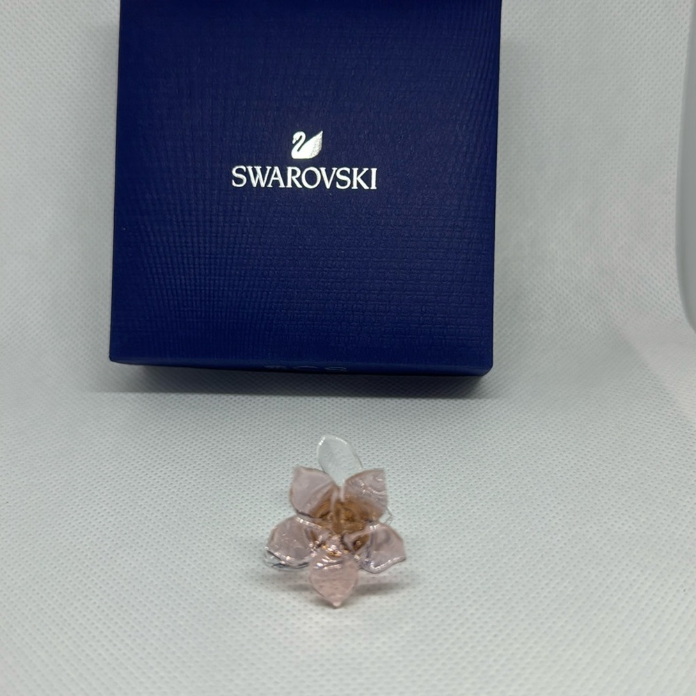 Swarovski Figurine SCS DESERT ROSE Flower Pink Flower NEW
